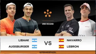 PAQUITO/LEBRON VS LIBAAK/AUGSBURGER - RESUMEN OCTAVOS P2 PREMIER PADEL SEVILLA