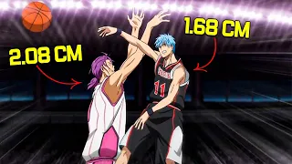 🏀 MIDE 1.68 pero es una BESTIA EN EL BASKET | Kuroko no Basket Resumen