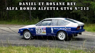 Rallye du Trièves 2023 - Alfa Roméo Alfetta GTV 6 N°213 - Daniel et Roxane REY