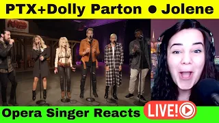 Pentatonix & Dolly Parton - Jolene Reaction | Opera Singer Reacts LIVE