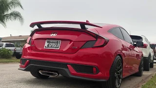 10th Gen Civic SI Muffler Delete Sick!!