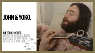 Oh Yoko! - John Lennon & Yoko Ono (4K) Sheraton Oceanus Hotel, Freeport, Bahamas, 25 May 1969