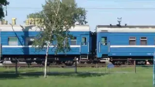 Тепловоз ТЭП70-0232 на ст. ГОМЕЛЬ-ЧЁТНЫЙ-СОРТИРОВОЧНЫЙ.