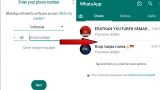 how to quickly enter whatsapp without a verification code