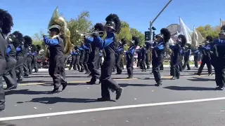 Elk Grove High School Blue and Gold Regiment - 2022 Homecoming parade marching band