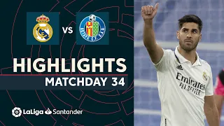 Highlights Real Madrid vs Getafe CF (1-0)