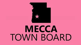 February 13, 2023 · Mecca Town Board Meeting