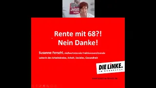 Rente mit 68?! Nein Danke!