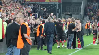 Stéphane Besle s'excuse auprès des supporters du RC Lens  - Maligue2.fr