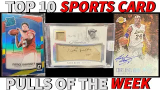 TOP 10 SPORTS CARD PULLS OF THE WEEK | EP 83 | YOU GOTTA SEE THIS INSANE BABE RUTH AUTO!