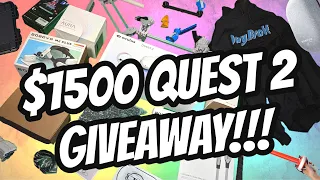 The BIGGEST Quest 2 GIVEAWAY EVER!!!!