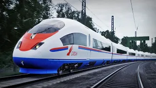 САПСАН В TRAIN SIM WORLD 2! РАЗГОНЯЕМСЯ ДО 250 КМ/Ч!