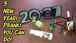 5 New Years Pranks You Can Do- HOW TO PRANK (Evil Booby Traps) | Nextraker