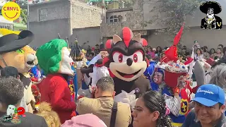 Carnaval peñón de los baños 2024 - barrio de la Ascension - primera parte último domingo .