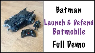 Batman Launch and Defend Batmobile Demo