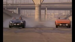 1966 Shelby Cobra (CSX3243) vs 1974 Ferrari Daytona - Movie: Gumball Rally 1976