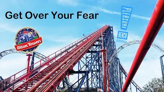 How To Get Over Your Fear Of Roller Coasters| Ft Alton Towers, Pleasure Beach