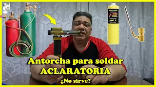 Antorcha para soldar ACLARATORIA