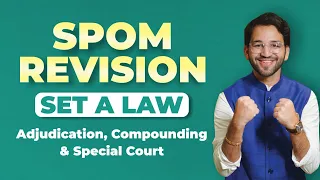 Compounding of Offences, Adjudication and Special Court | Revision CA Final ICAI | CA | CMA