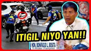 COL. BOSITA, SINUPALPAL ANG LTO SA PANGHUHULI SA MGA MOTOR! #SENATE