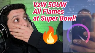 WOW! 🚨 Verizon ALL FLAMES at Super Bowl! Live Reaction! Crazy 🔥