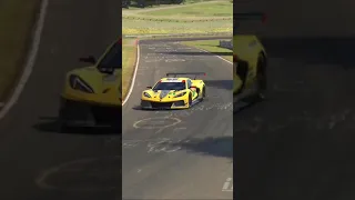 SUPER FAST CORVETTE C8 GTE AT NURBURGRING GERMANY RACE CAR! USING EVERY INCH OF RACE TRACK POSSIBLE!