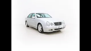 A Huge Specification W210 Mercedes-Benz E240 Avantgarde with 6,669 Miles - £14,995