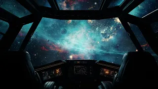 Galactic Chambers | Space Noise Ambience | Relaxing Sounds of Space Flight