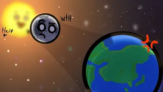 solar eclipse 100% real no fake (solarballs fan made)