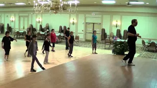 SCUSAMI Line Dance (Demo & Tutorial with Ira Weisburd & Class)