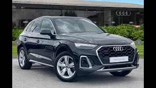 Approved Used Audi Q5 S line 50 TFSI e quattro 299 PS S tronic | Blackburn Audi