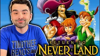 Return to Never Land! PETER PAN SEQUEL MOVIE REACTION First Time Watching Animated Classic!