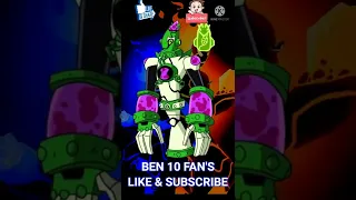 BEN 10  ATOMIX  ALL FUSIONS || BEN 10 FUSION ALIENS || UNSEEN FUSION ALIENS #short #shorts #ben10