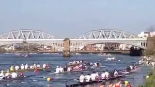 The Head of the River Race on the Thames 29th March 2014