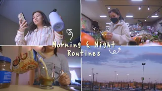 ✧ *:･ﾟmy morning & night routines *:･ﾟ✧ (on a good day)