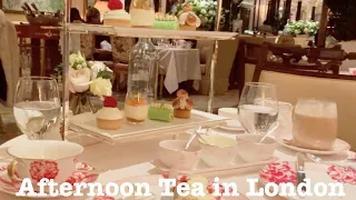 Vlog: Afternoon Tea at The Dorchester London (アフタヌーンティー in ロンドン)