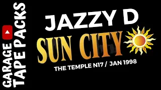 Jazzy D ✩ Sun City ✩ January 1998 ✩ Garage Tape Packs