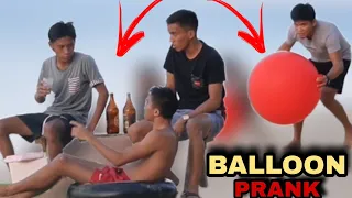 BALLOON "PUBLIC PRANK" | Gulat Sila sa Lakas Ng putok😂