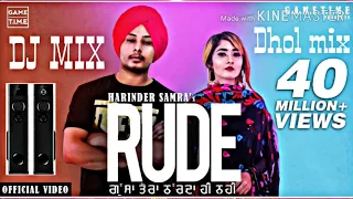 Gussa tera/Aakda ne kha layi mai/Rude |Harinder Sharma |dhol mix |remix |tiktok viral song