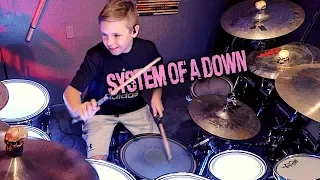 TOXICITY - SOAD (10 year old Drummer) Drum Cover