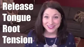 How to Release TONGUE TENSION IN SINGING: Another Exercise