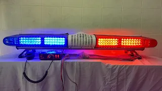 Đèn còi police xanh đỏ 1.2m 0937215215