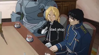 roy mustang being a dad for 35 minutes straight