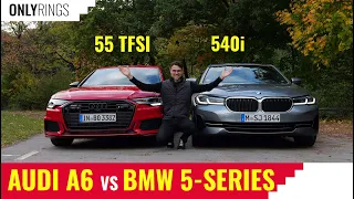 Audi A6 55 TFSI vs BMW 5 Series 540i - Head to Head of the Most Desirable Business Sedans !