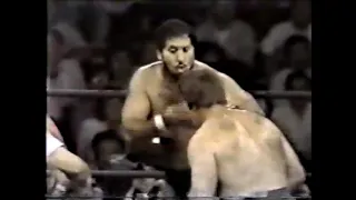Giant Baba/Bruno Sammartino vs Tiger Jeet Singh/Umanosuke Ueda (All Japan October 9th, 1981)