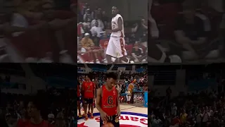 LeBron & Bronny Dunk Comparisons