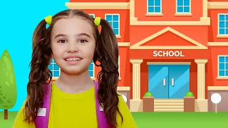 Back To School Song | Nick and Poli - Nursery Rhymes & Kids Songs