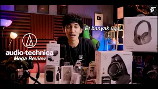 Rp.200rb - 3juta! Mega Unboxing Headphone Audio Technica - iTechlife