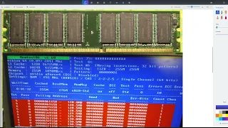 I made my own DDR1 Sticks / How to bin per IC using Memtest86