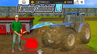 All Vehicle Wash in Farming Simulator 16 / Farming simulator timelaps gameplay/Fs16